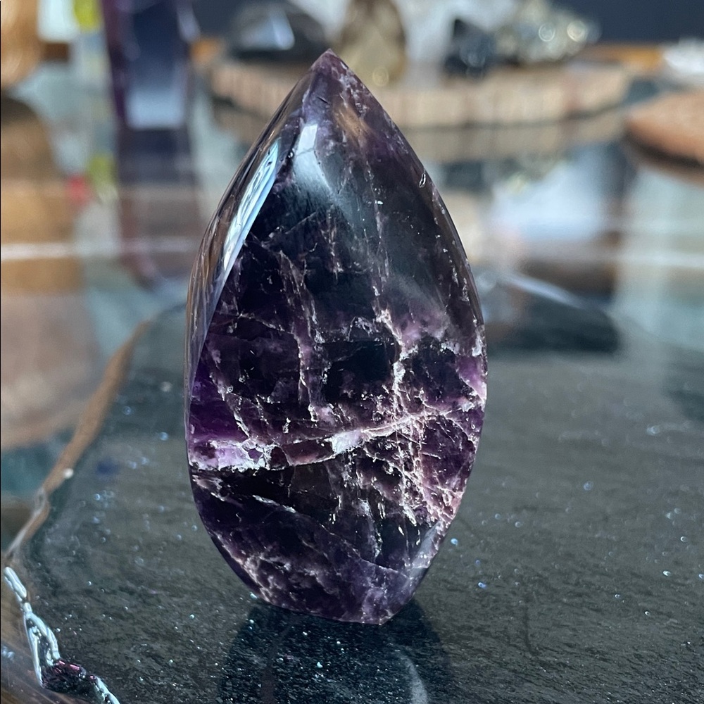 Brazilian Amethyst Mini Flame